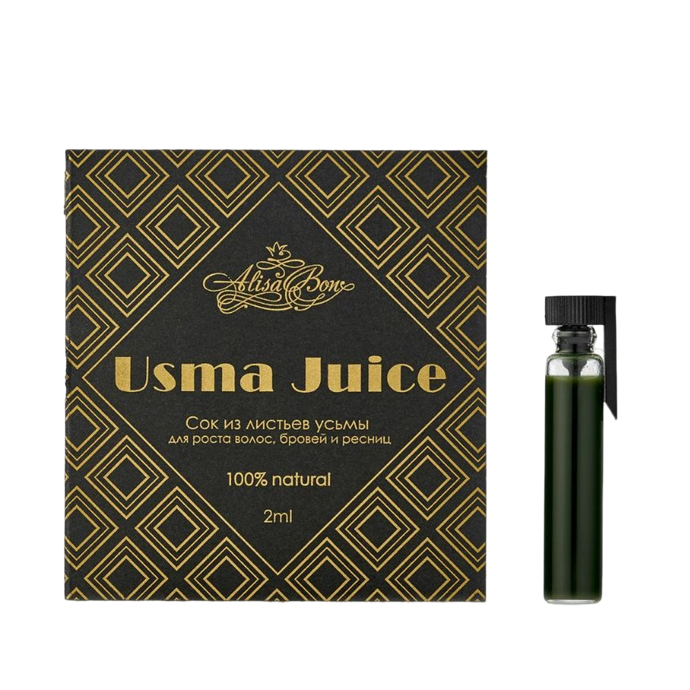 Сок усьмы для роста волос, бровей и ресниц Usma Juice