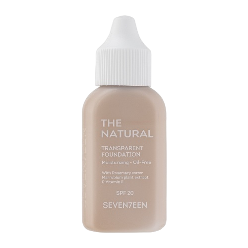 Тональный крем с естественным покрытием The Natural Transparent Foundation