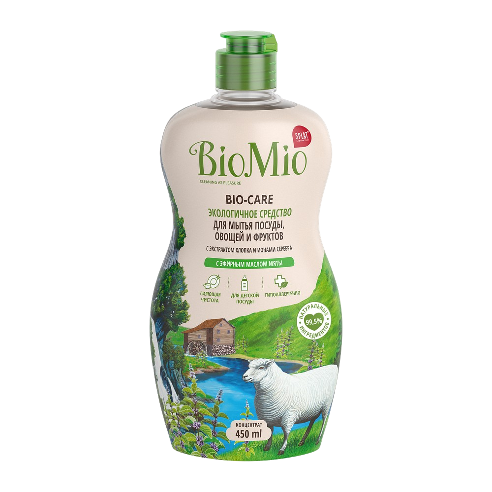 Средство для мытья посуды Мята Bio-care