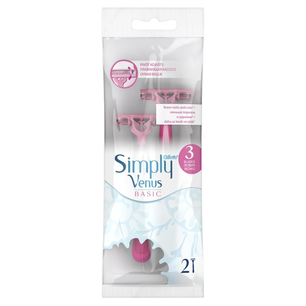 Simply Venus 3 Basic Бритвы одноразовые 