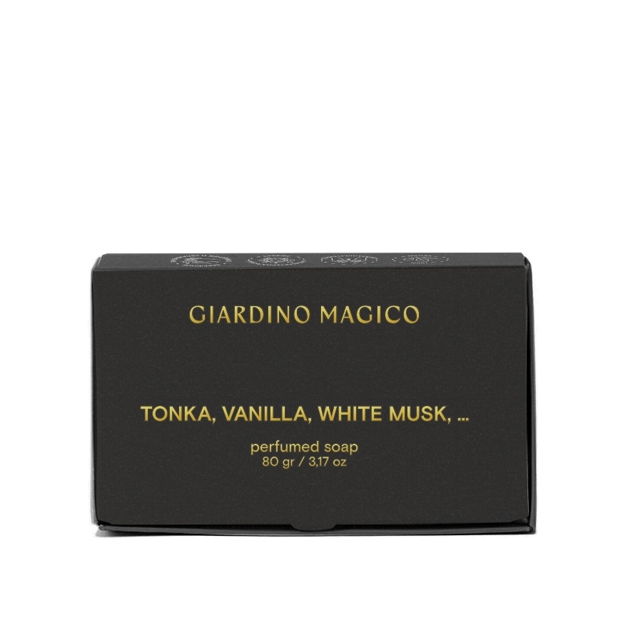 Мыло парфюмированное Tonka, vanilla, white musk