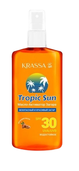 Масло-активатор загара SPF30 Tropic Sun