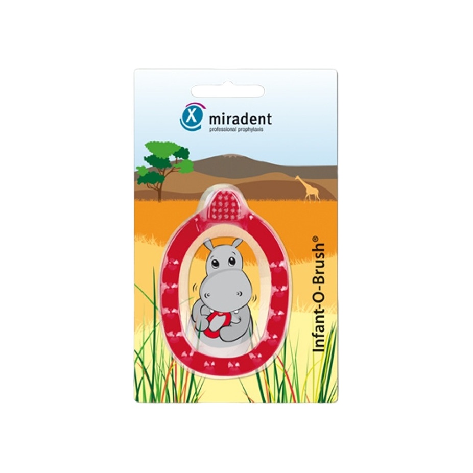 Зубная щетка детская для самых маленьких Red