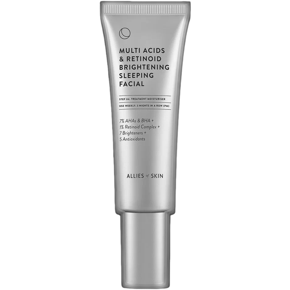 Пилинг ночной мультикислотный Multi Acids & Retinoid Brightening Sleeping Facial