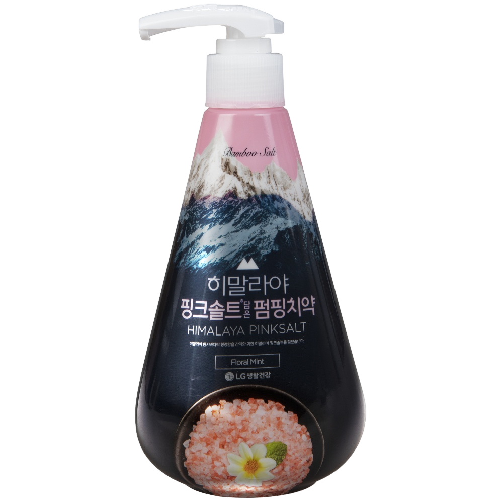 Зубная паста с розовой гималайской солью Pumping Himalaya Pink Salt Floral Mint 