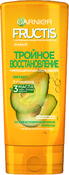 Бальзам для волос Тройное Восстановление Fructis