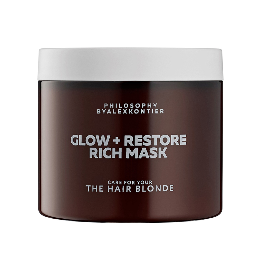 Маска насыщенная для блеска и реконструкции волос Glow+Restore