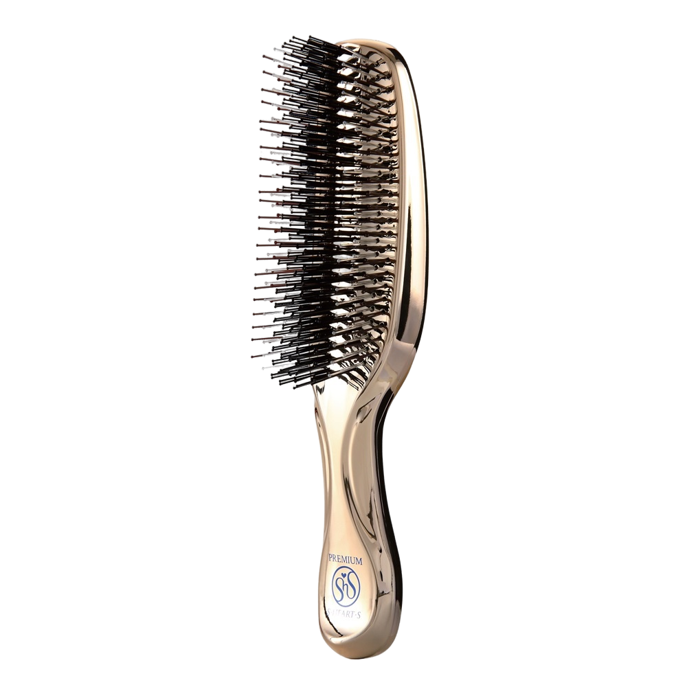 Щетка для волос массажная Scalp Brush Premium+Long Золото