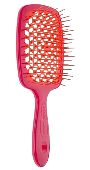 Щетка массажная фуксия, красный Superbrush