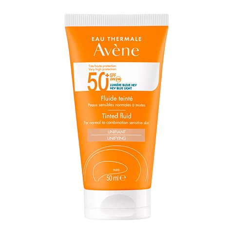 Флюид солнцезащитный тонирующий SPF50+