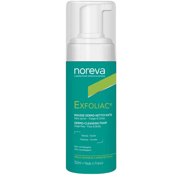 Пенка очищающая для лица Exfoliac