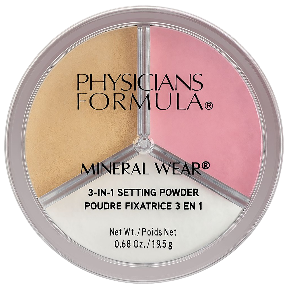 Пудра рассыпчатая Mineral Wear 3-in-1 Setting Powder