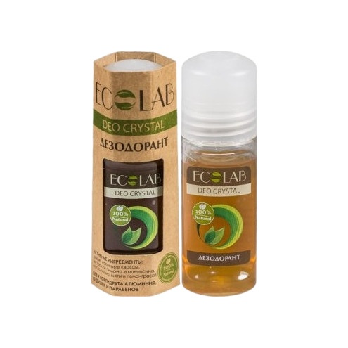 Дезодорант шариковый Кора дуба и Зеленый чай Deo Crystal