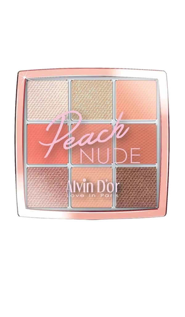 Палетка теней для век Peach Nude