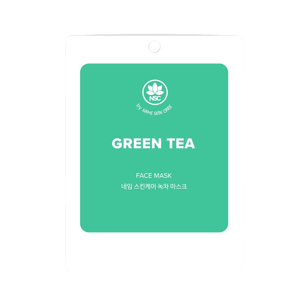 Маска тканевая для лица Green tea