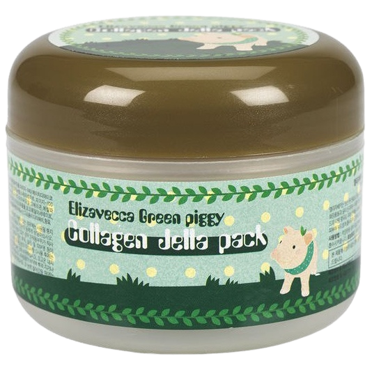 Маска гелевая коллагеновая Jella Pack Green Piggy Collagen