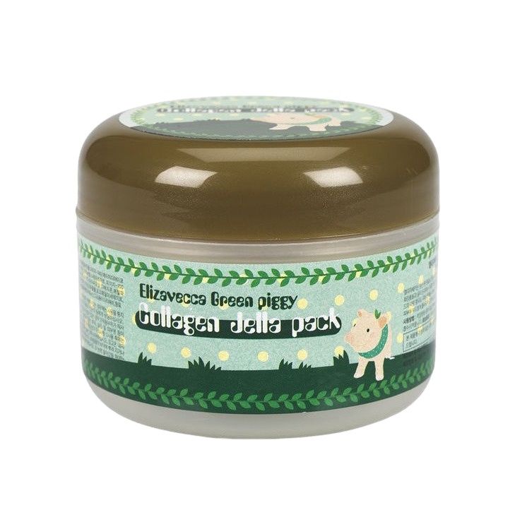 Маска гелевая коллагеновая Jella Pack Green Piggy Collagen