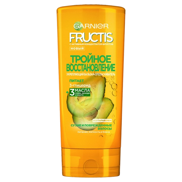 Бальзам-ополаскиватель Тройное Восстановление Fructis