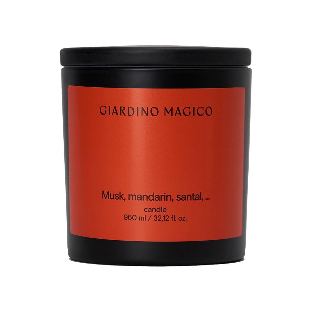 Свеча парфюмерная Musk, mandarin, santal