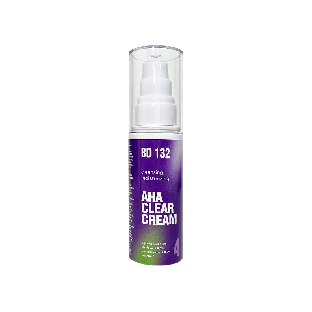 Крем для лица увлажняющий матирующий BD 132 AHA Clear Cream