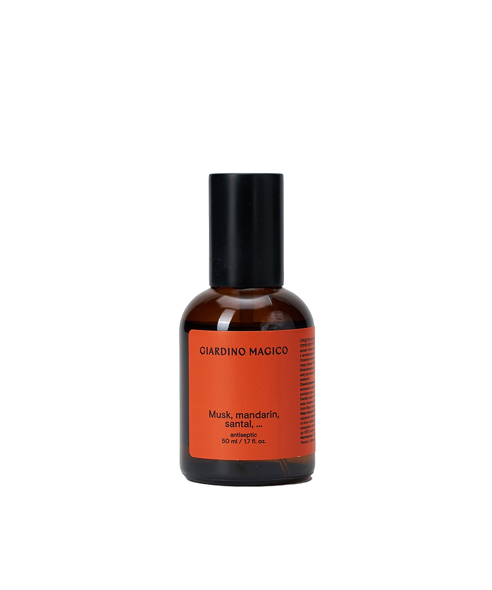 Антисептик парфюмированный Musk, mandarin, santal