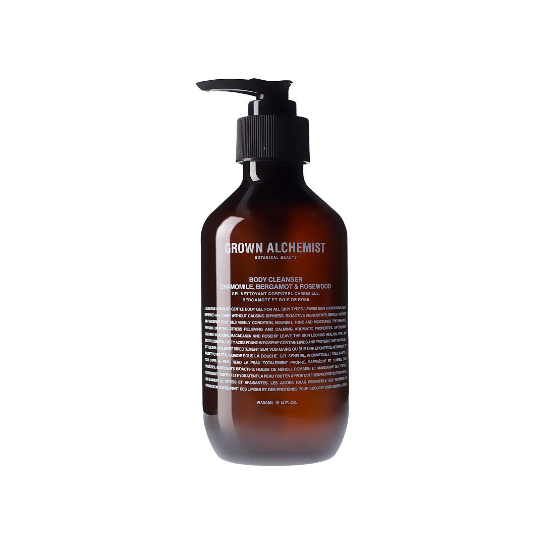 Гель для душа "Ромашка, бергамот и розовое дерево"