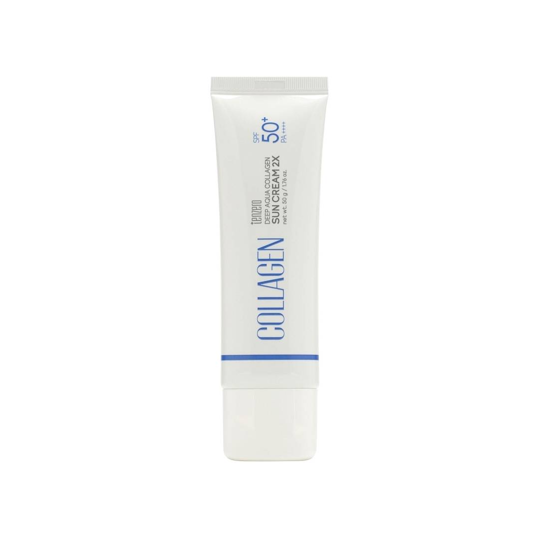 Солнцезащитный крем увлажняющий с коллагеном SPF 50+/PA++++