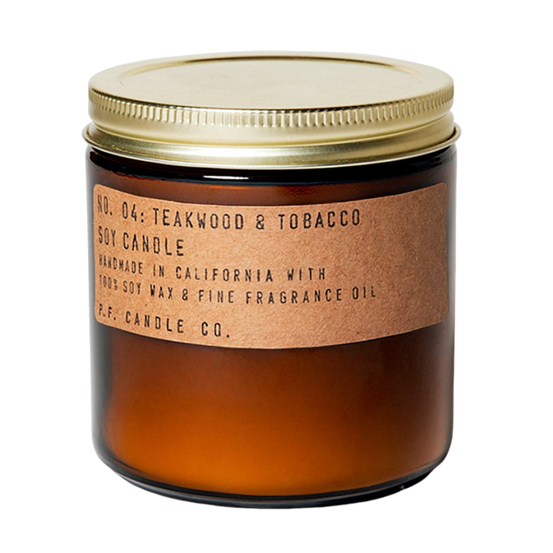 Свеча Тиковое дерево и Табак Teakwood & Tobacco NO. 04