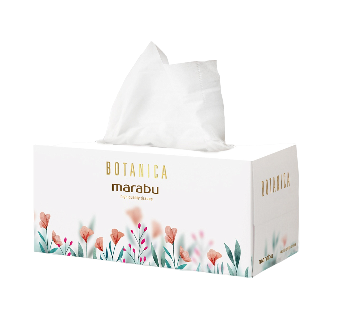 Салфетки бумажные Botanica 2