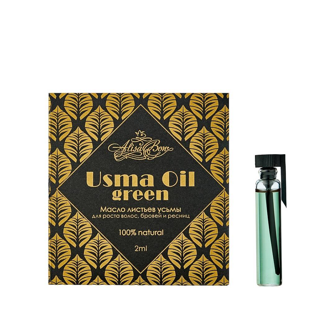 Масло листьев усьмы Usma Oil green