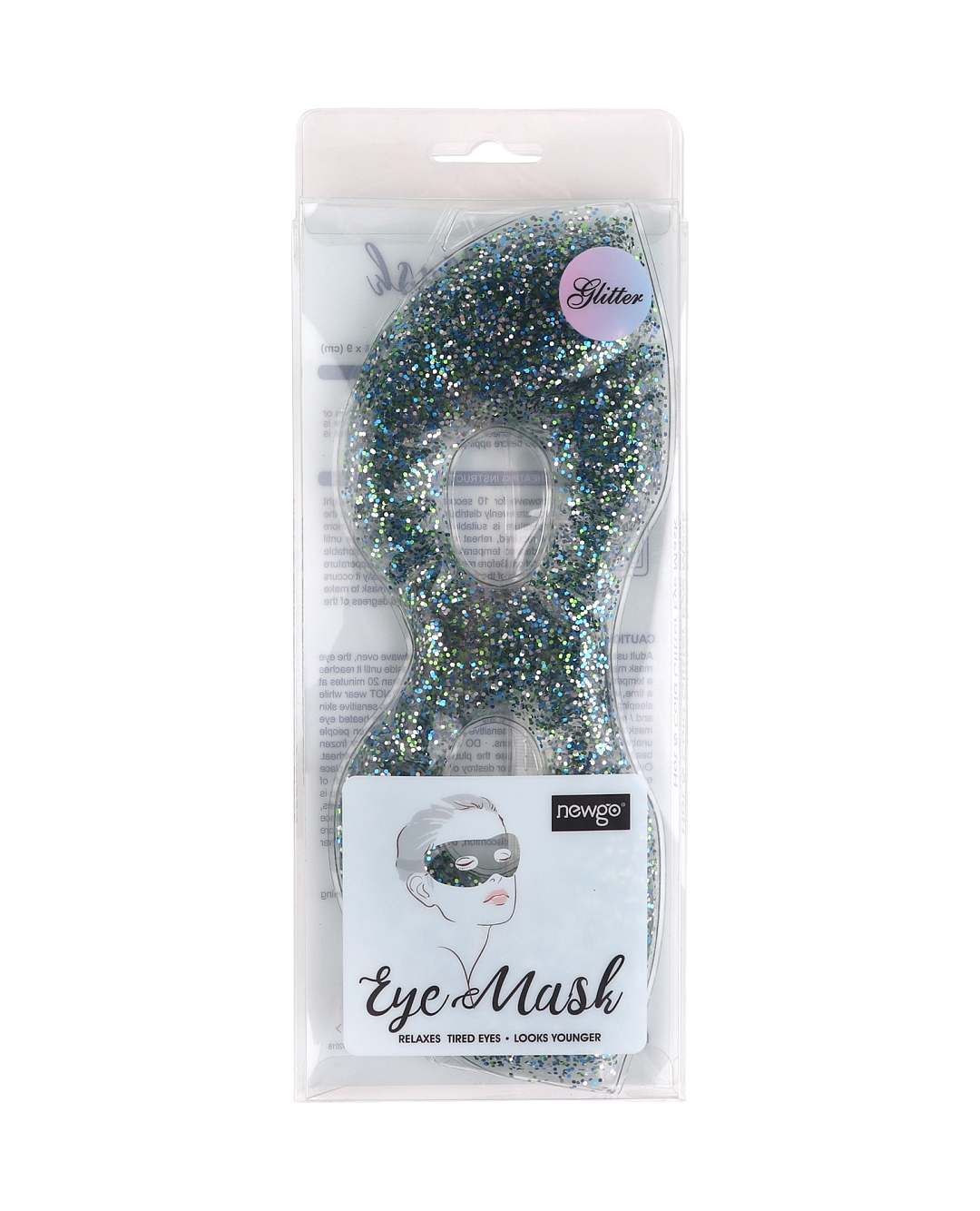 Маска для глаз Hot & Cold Glitter Eye Mask III 24.6х9см