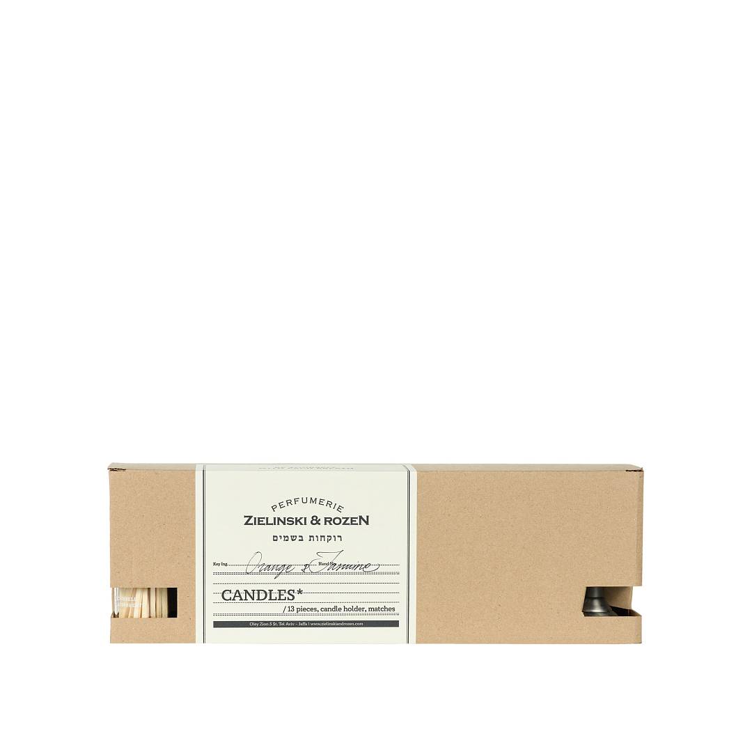 Свеча в наборе Апельсин, Жасмин 