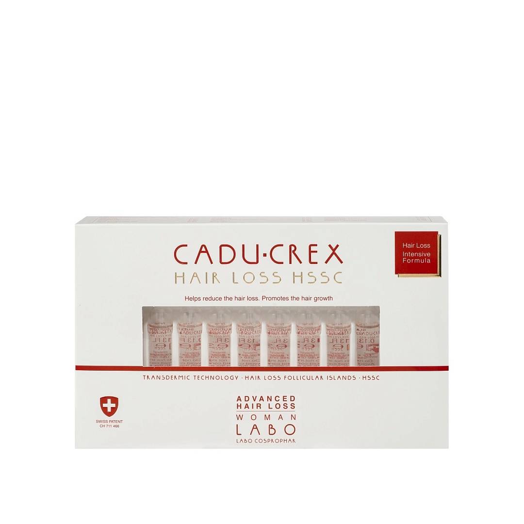 Ампулы при прогрессирующем выпадении волос для женщин Advanced Cadu-Crex