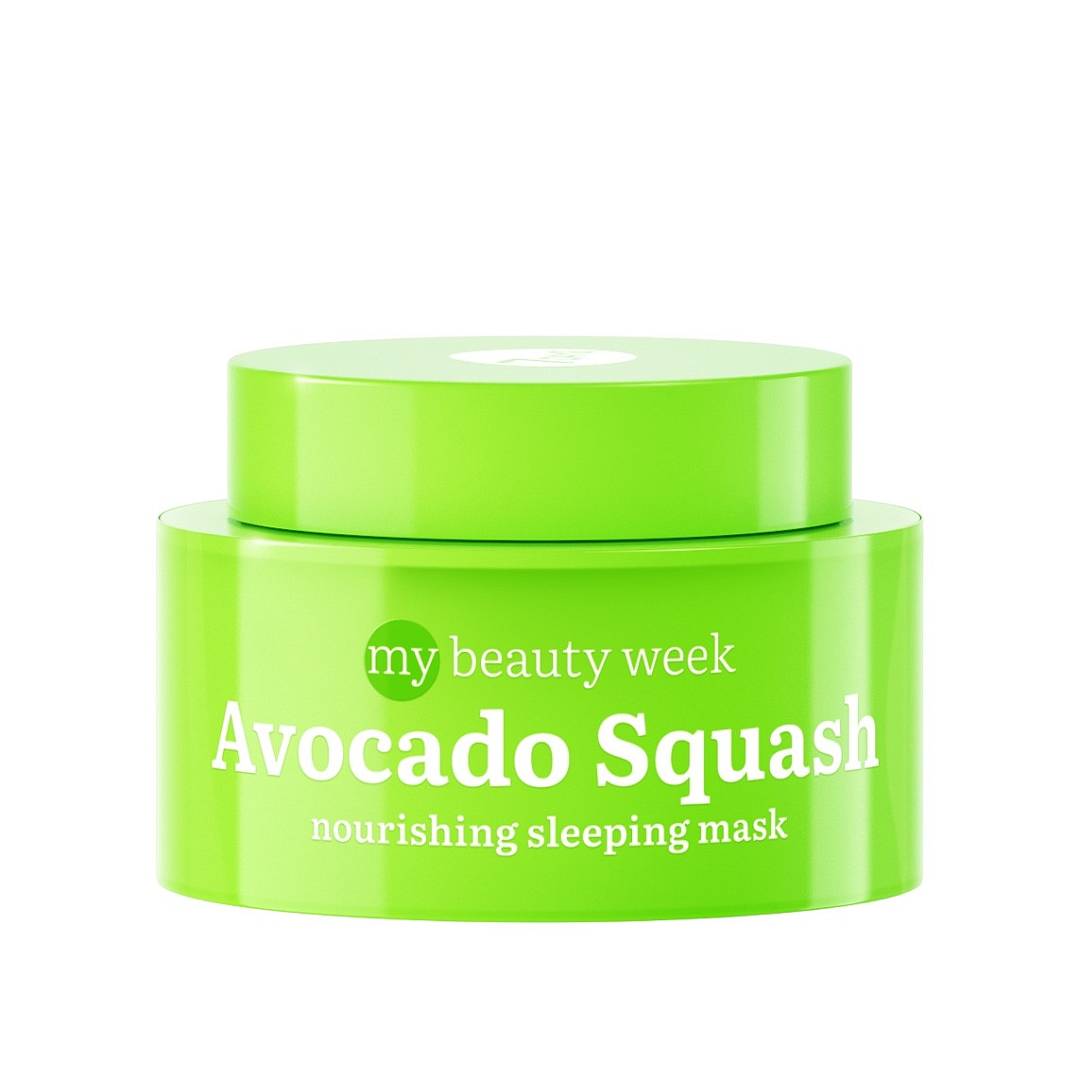 Маска для лица питательная ночная Avocado Squash My Beauty Week