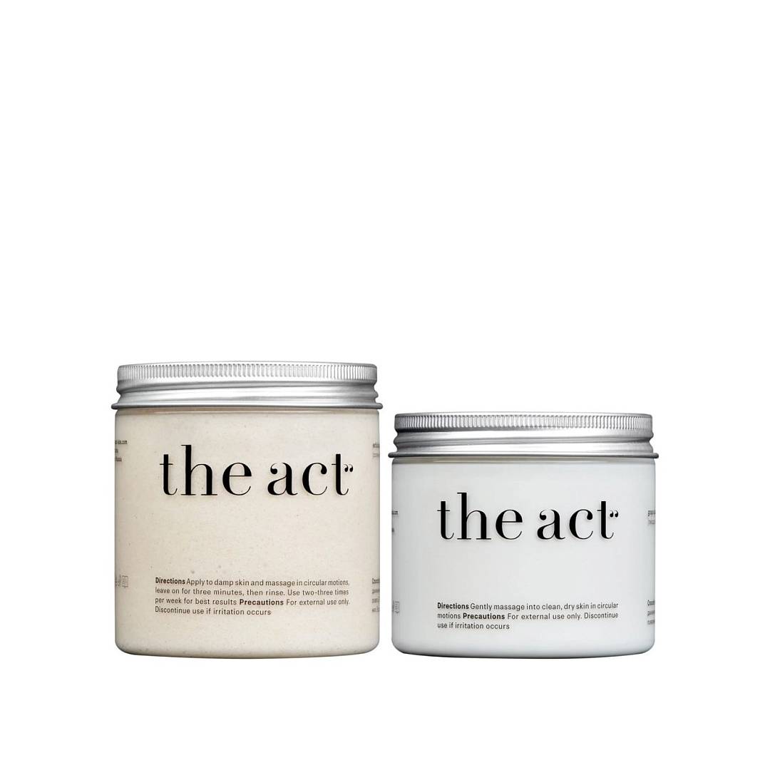 Набор для обновления и питания кожи Кокос (скраб+баттер)