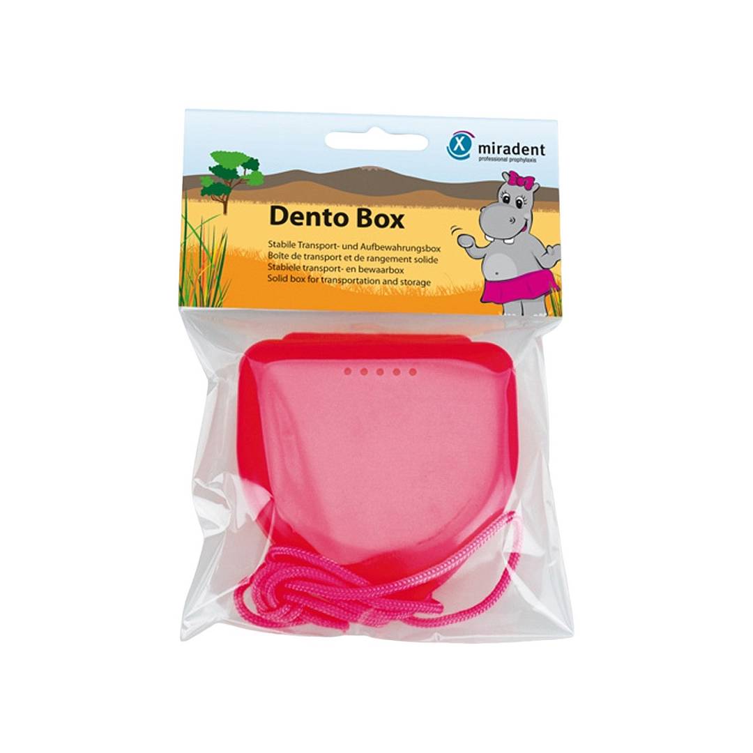 Бокс для хранения и транспортировки розовый Dento Box