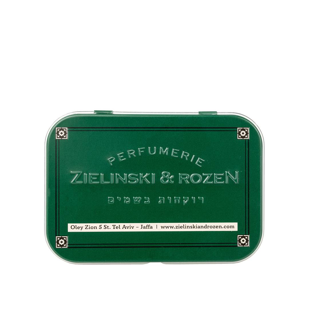 Твердое мыло в алюминиевой коробке Апельсин, Жасмин