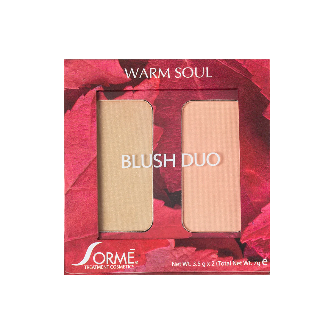 Палетка румян Blush Duo Compact