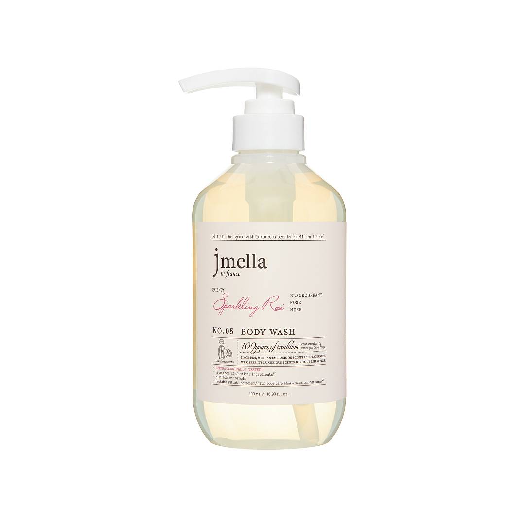 Гель для душа "Чёрная смородина, роза, мускус"