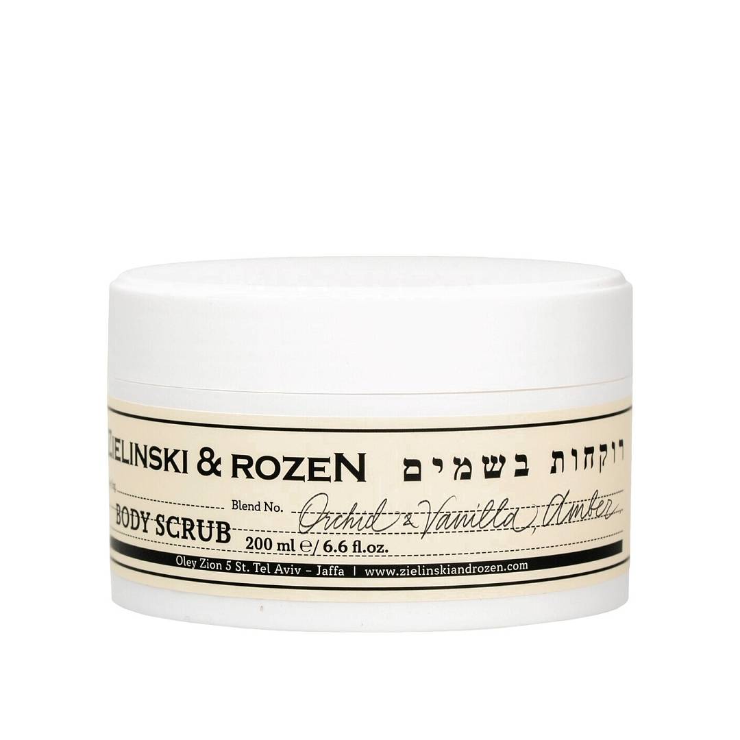 Скраб для тела Орхидея, Ваниль, Амбра