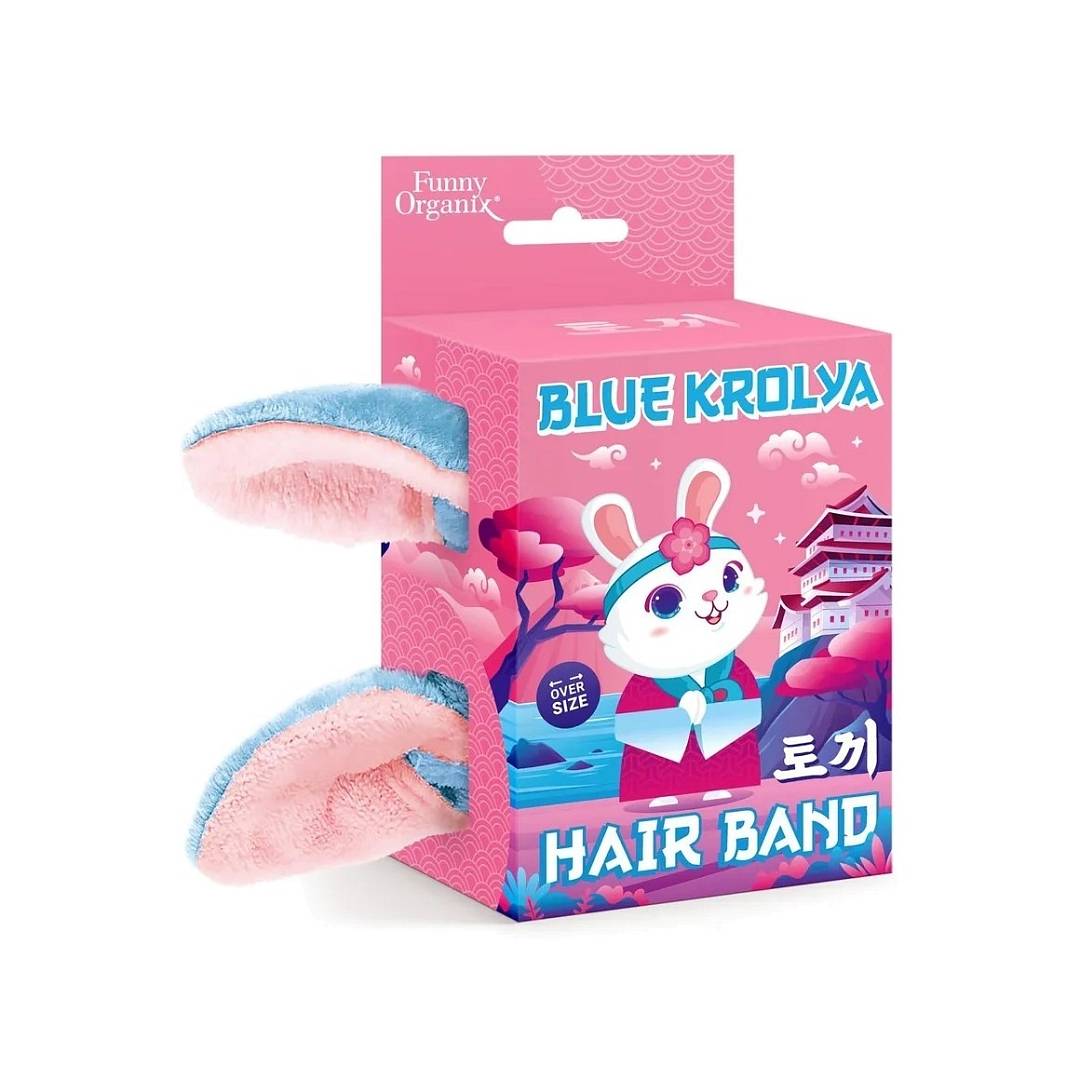 Повязка для волос Blue Krolya