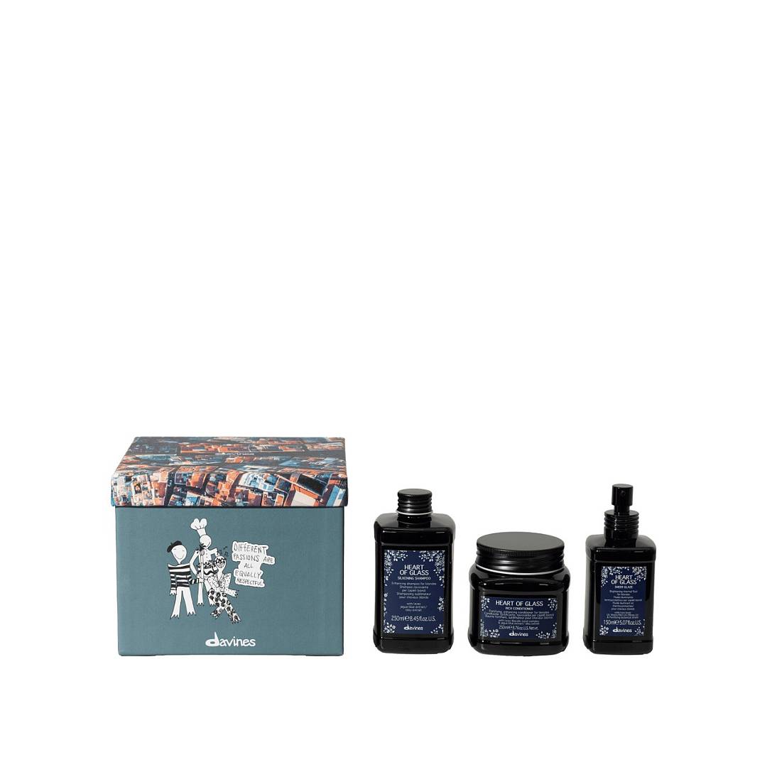 Набор для идеального блонда Heart of glass