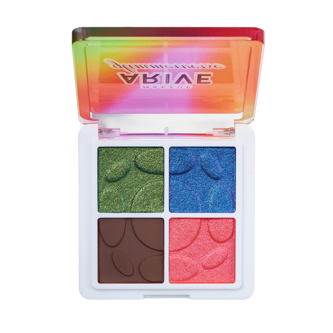 Палетка теней Glimmerverse Invented Ethos Multichrome Eyeshadow Quad