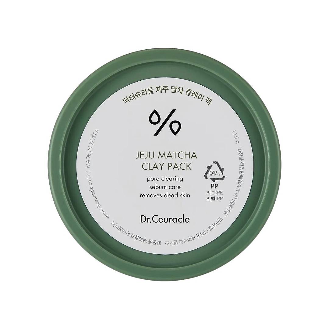 Маска для лица с матчей Jeju Matcha