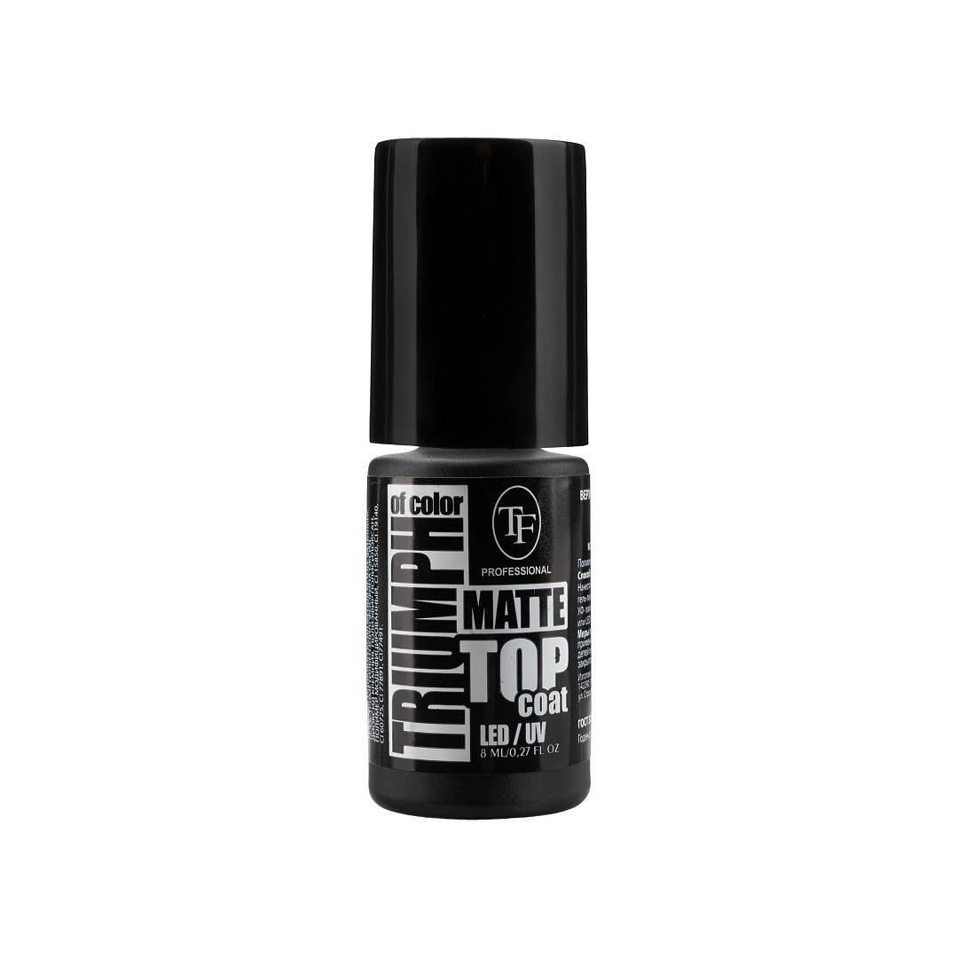 Верхнее покрытие для гель-лака Matte Top Coat Led/Uv