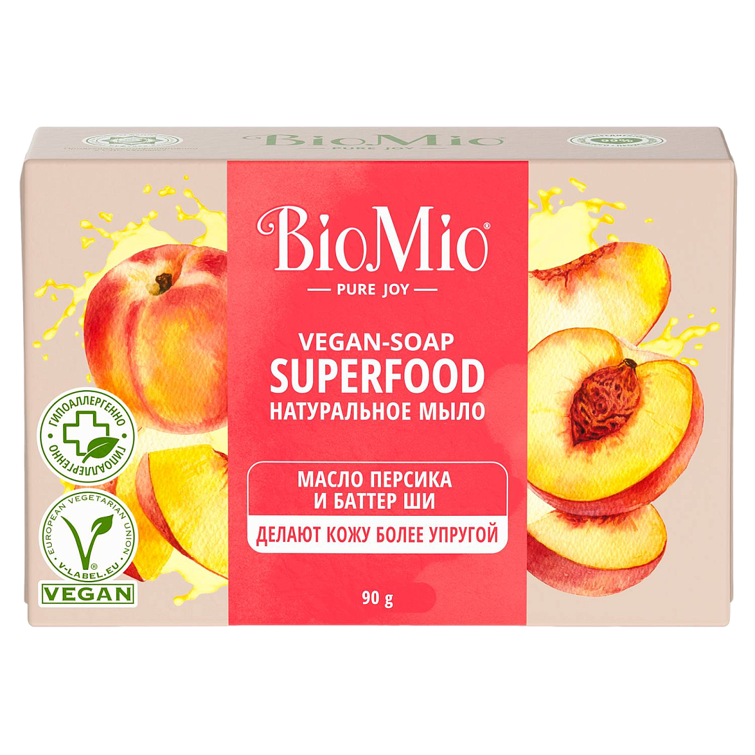 Мыло Персик и Ши Superfood