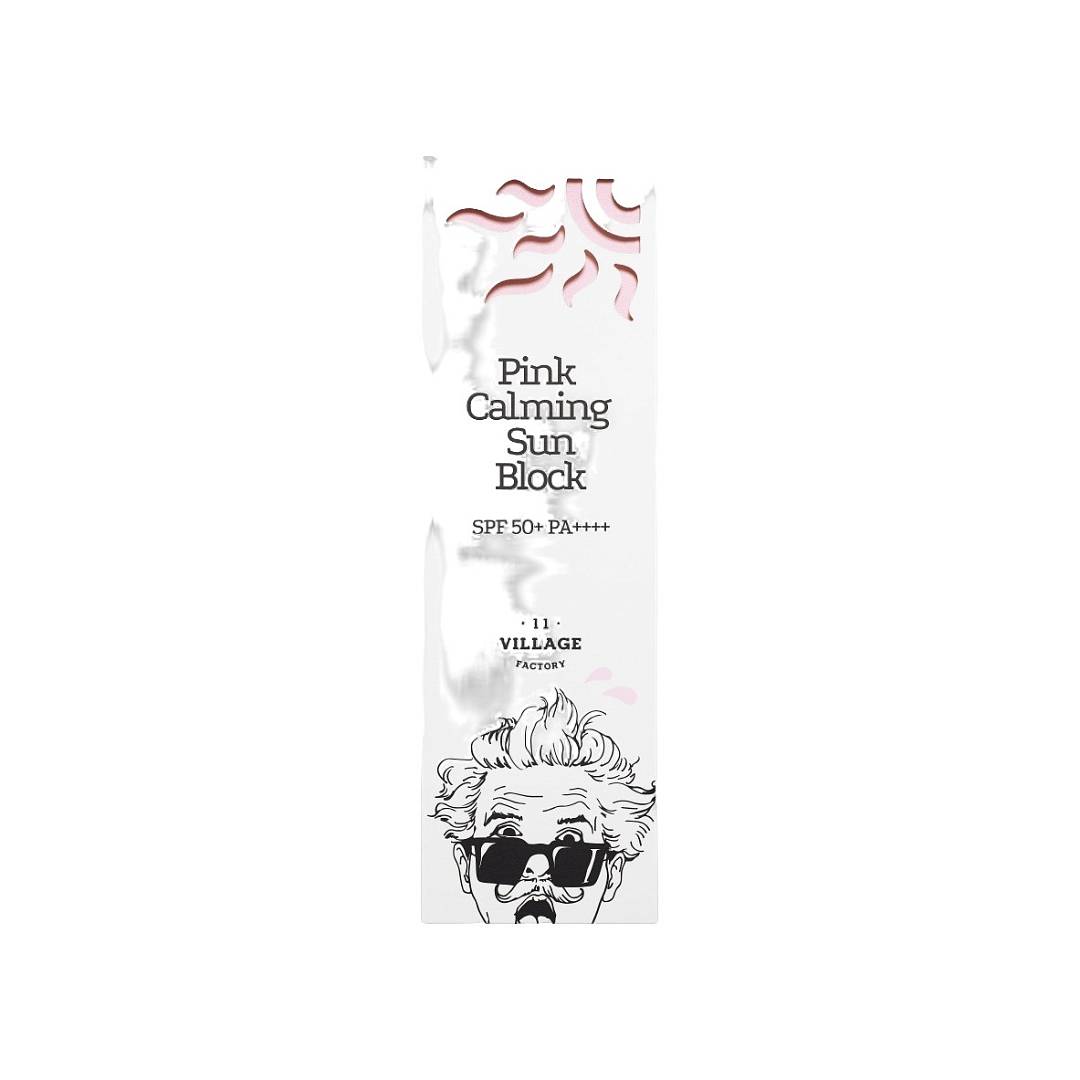 Крем солнцезащитный Pink Calming Sun Block SPF50+ PA++++