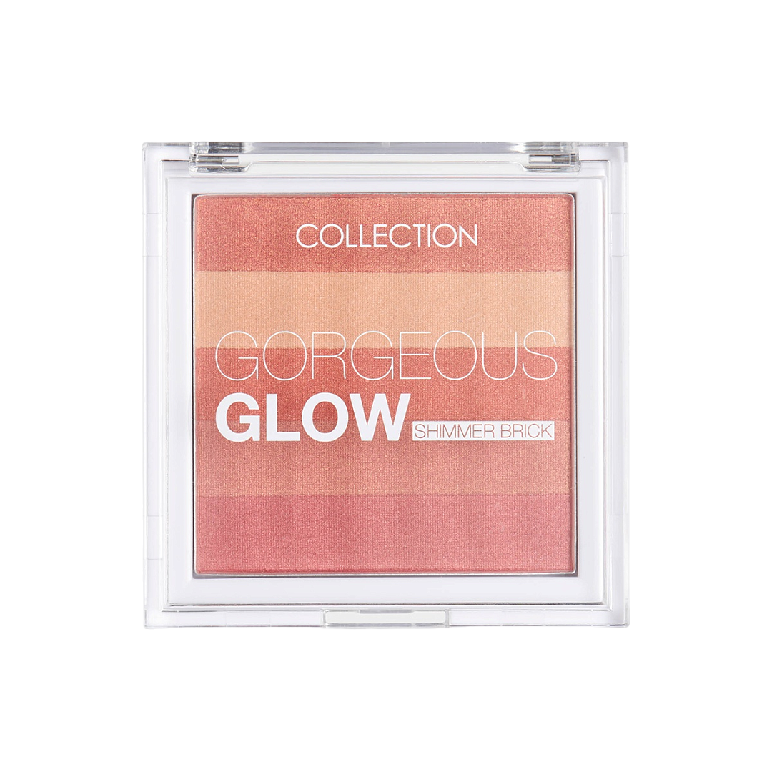 Румяна компактные с эффектом мерцания Gorgeous Glow Block 