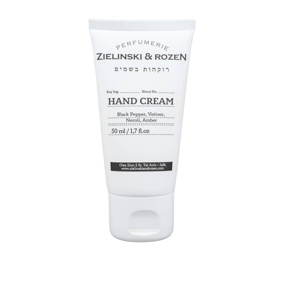 Крем для рук Черный перец, Ветивер, Нероли, Амбра